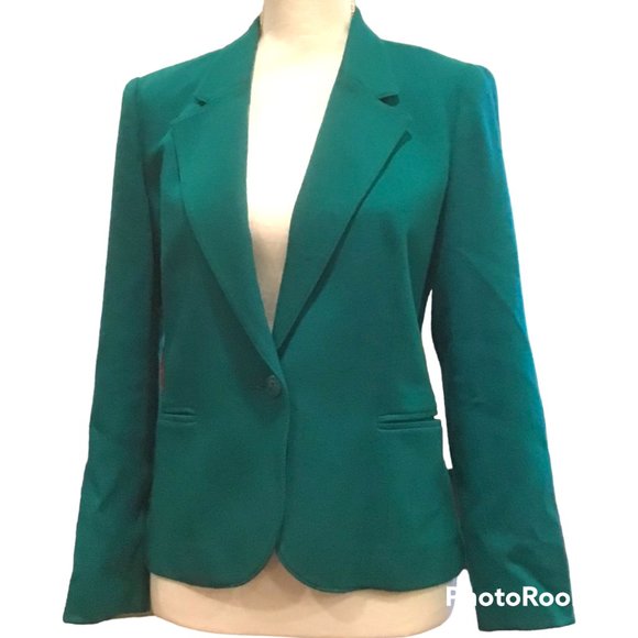 Haberdashery Collection Jackets & Blazers - Vintage Haberdashery Collection Petite Blazer